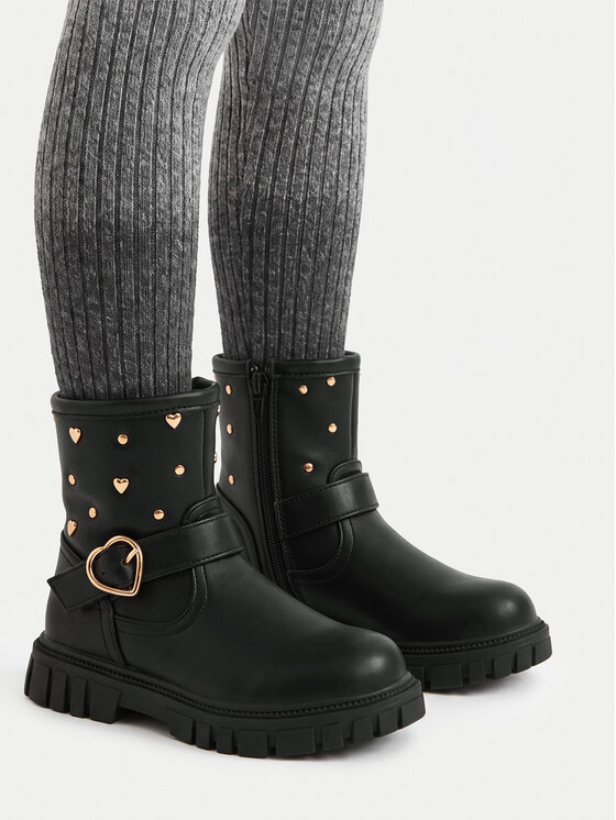 DeeZee Botki DeeZee CEO-CM241227-8 Czarny