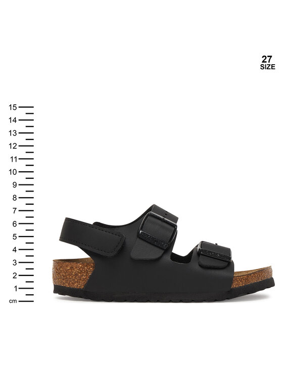 Birkenstock Сандали Birkenstock Milano As Kids 1032009 S Черен