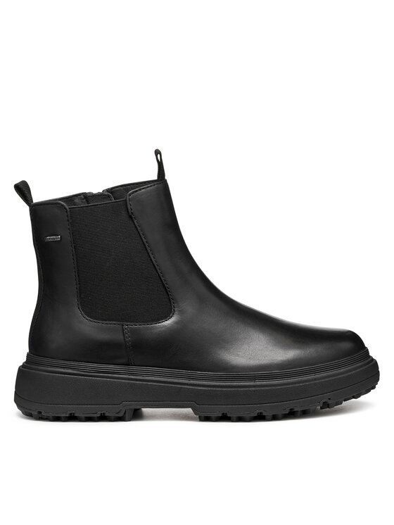 Geox Botki Geox D Lamidie + Grip Abx D46XMD 00043 C9999 Czarny
