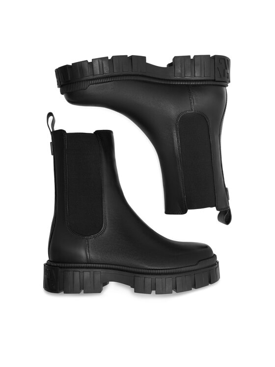 GINO ROSSI Botki Gino Rossi 4064 Czarny