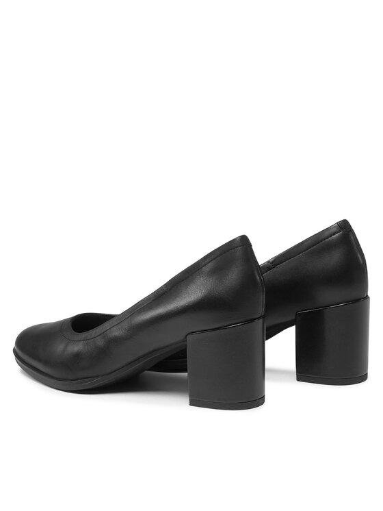 Clarks Туфлі Clarks Freva 55 Court 261709644 Чорний
