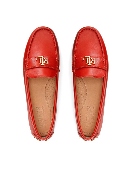 LAUREN RALPH LAUREN Mocasini Lauren Ralph Lauren 802852847013 Roșu