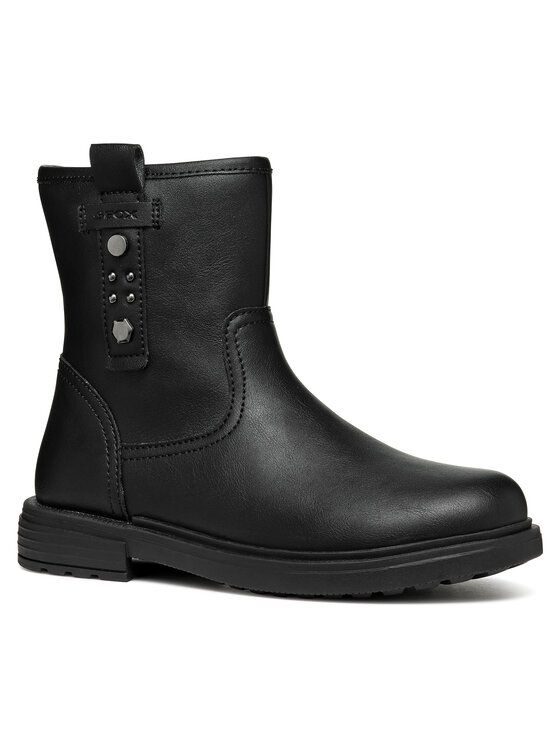 Geox Kozaki Geox Jr Eclair J469QI 0009F C9999 S Czarny