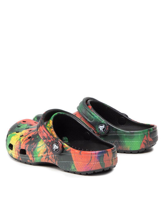 Crocs Şlapi Crocs Classic Cyber Beach Clog 207858 Colorat