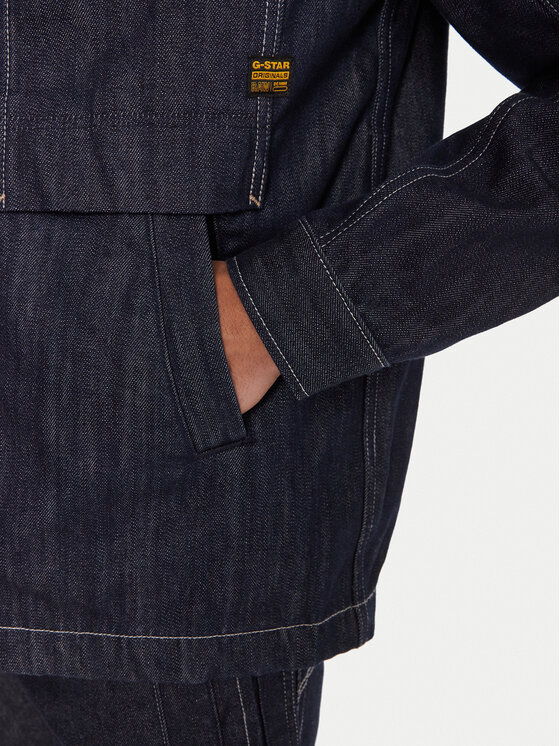 G-STAR G-Star Raw camicia di jeans Mosa D26462-D577 Blu scuro Relaxed Fit