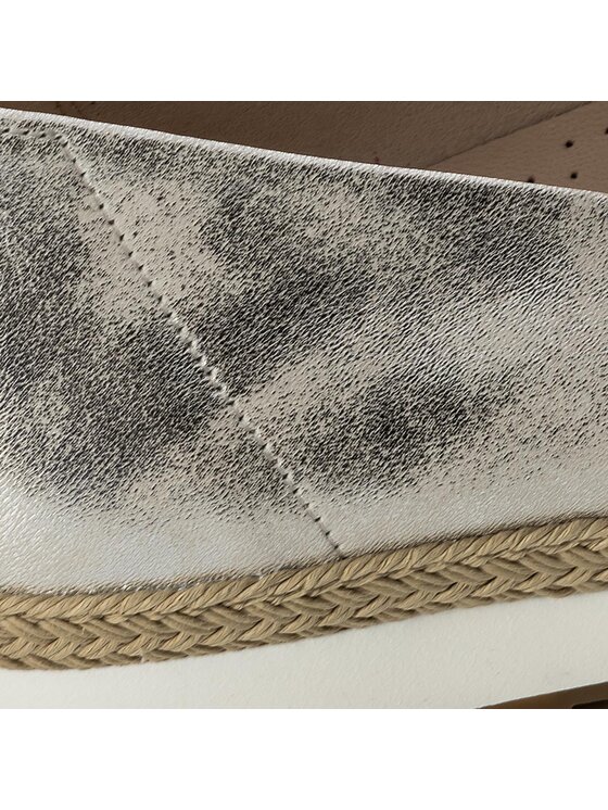 Gabor Espadrilky Gabor 82.400.61 Strieborná