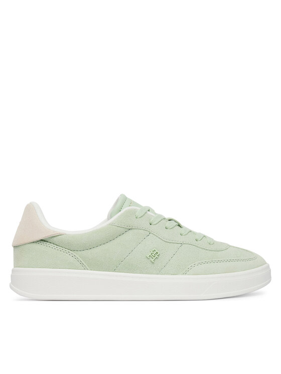 Tommy Hilfiger Sneakersy Tommy Hilfiger Th Heritage Monogram Sneaker FW0FW09180 Zelená