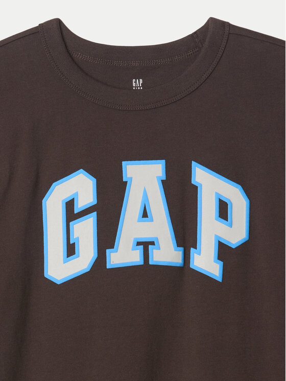 Gap Gap Футболка 605364 Коричневий Regular Fit