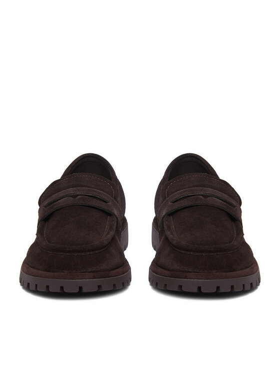 Badura Loafersy Badura C-ARYA-LT017-1 Brązowy ciemny