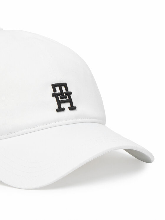 Tommy Hilfiger Καπέλο Jockey Tommy Hilfiger Imd Color 6 Panel AM0AM13542 Λευκό