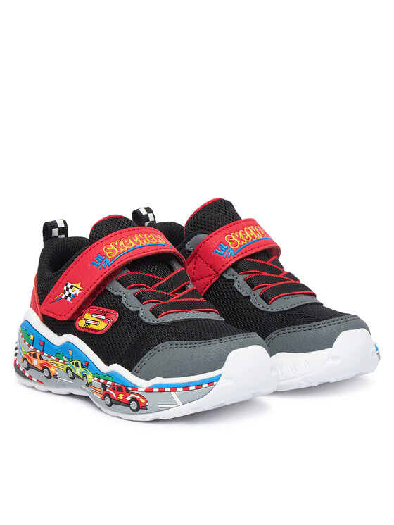 Skechers Sneakers Skechers Play Scene 407312N/BKRD Negru