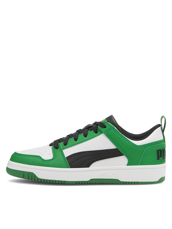 Puma Snīkeri Puma REBOUND LAYUP LO SL JR 370490 24 Zaļš
