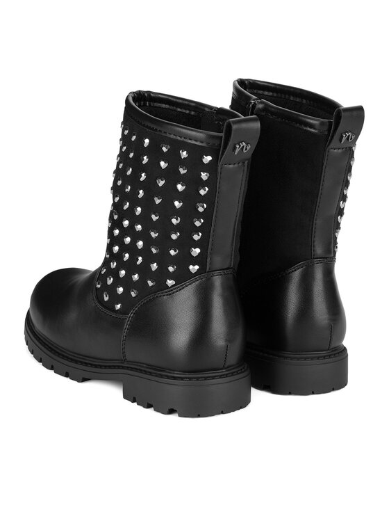 Nelli Blu Členková obuv Nelli Blu CS1575-05 Čierna