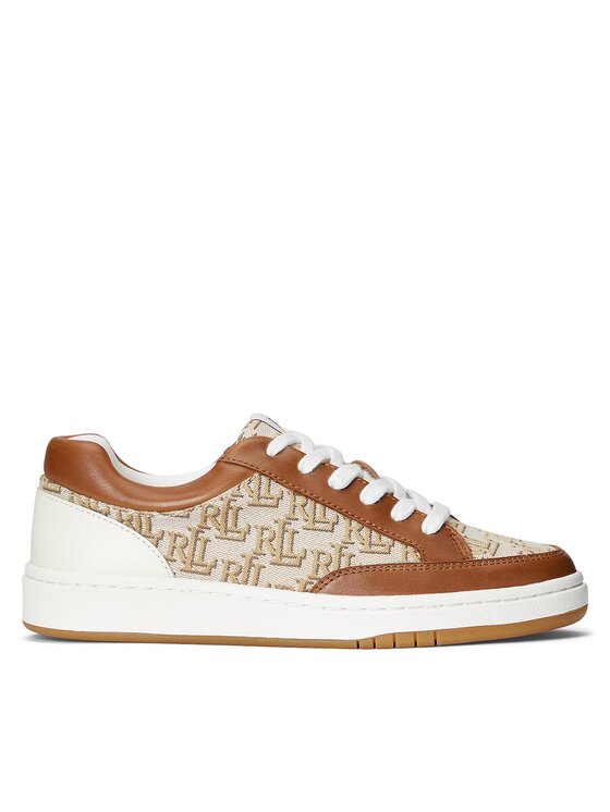 LAUREN RALPH LAUREN Snīkeri Lauren Ralph Lauren Hailey 802904466001 Bēšs