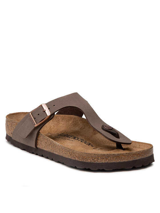Birkenstock В'єтнамки Birkenstock Gizeh 0043751 Коричневий