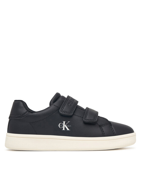 Calvin Klein Superge Calvin Klein Low Cut Velcro Sneaker V1X9-83440-1355 S Črna