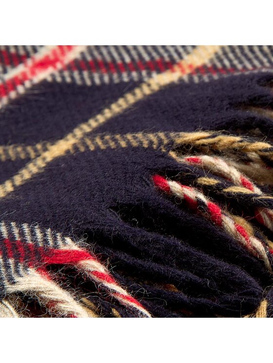 Tommy Hilfiger Szal Tommy Hilfiger Winter Check Woven Scarf AW0AW03327 901