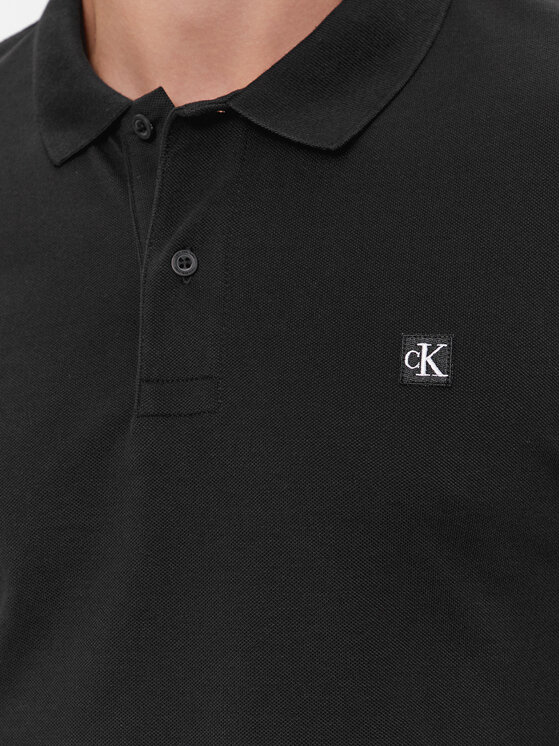 Calvin Klein Jeans Calvin Klein Jeans Polo Embro Badge J30J325269 Negro Slim Fit