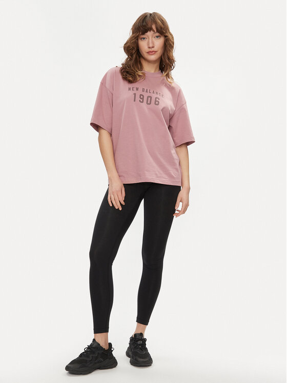New Balance New Balance Camiseta WT41519 Rosa Oversize