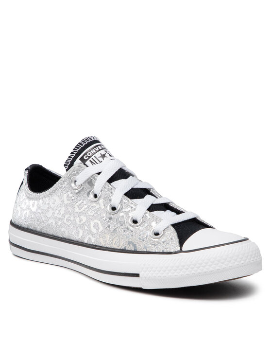 Converse Tenisice Converse Ctas Ox 572042C Srebrna