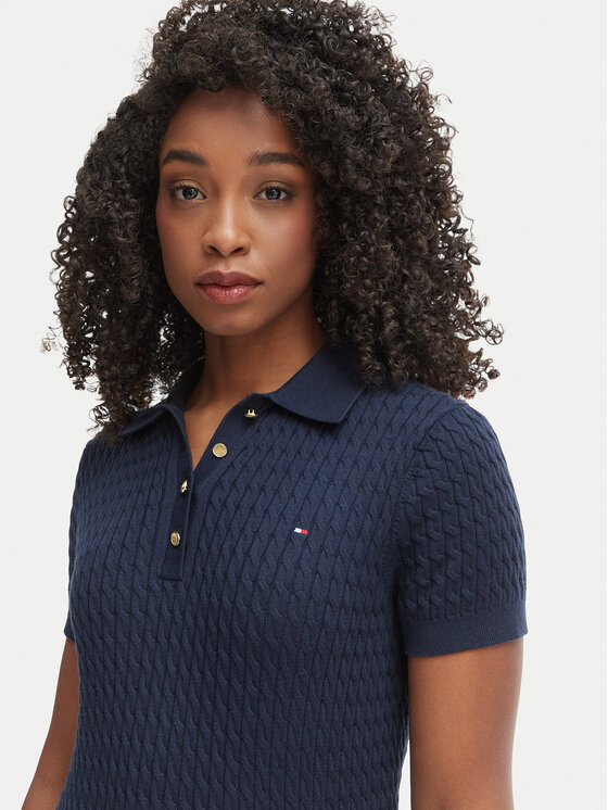 Tommy Hilfiger Tommy Hilfiger Polo WW0WW41474 Blu scuro Regular Fit