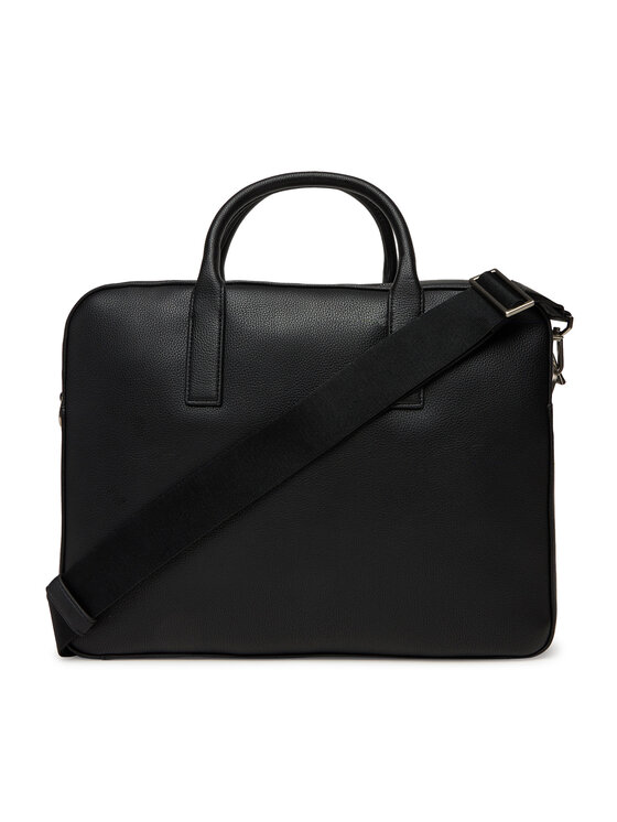 Calvin Klein Laptoptáska Calvin Klein Raised Commuter LV04D3157G Fekete