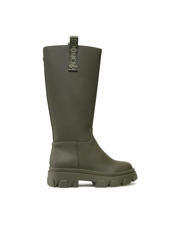 Steve Madden Holínky Steve Madden Lodge SM11002139-02002-577 Zelená
