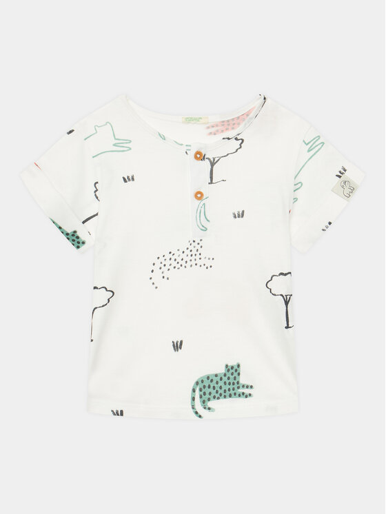 United Colors Of Benetton United Colors Of Benetton T-shirt 3ZCTAQ00F Multicolore Regular Fit