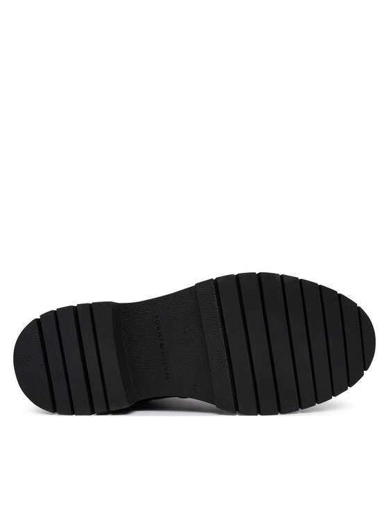 Tommy Hilfiger Зимни обувки Tommy Hilfiger Elevated Outdoor Lth Wpm Boot FM0FM05995 Черен