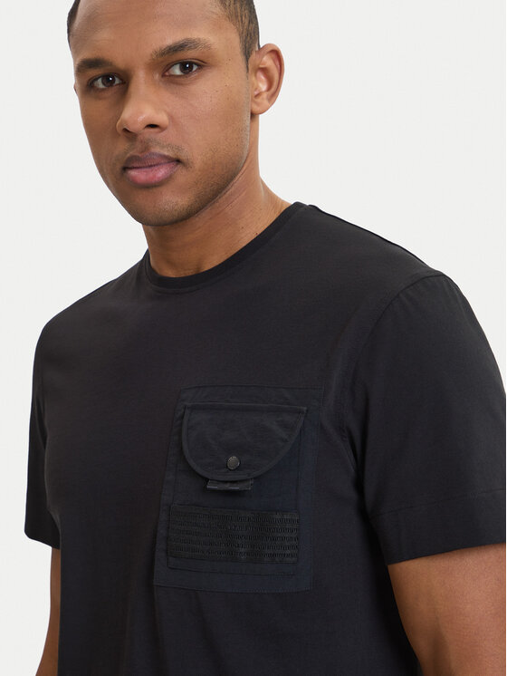 Parajumpers Parajumpers Camiseta Malham 26SMPMTSRY01 Negro Regular Fit