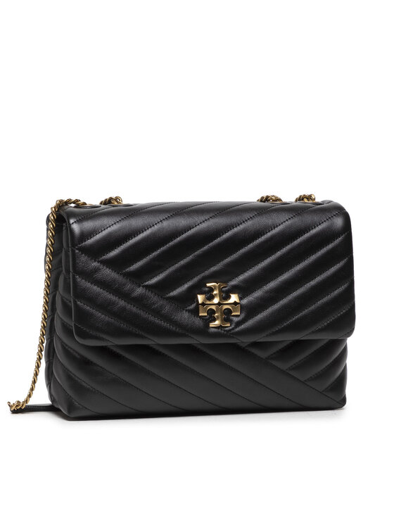 Tory Burch Torbica Tory Burch Kira Chevron Convertible Shoulder Bag 90446 Crna