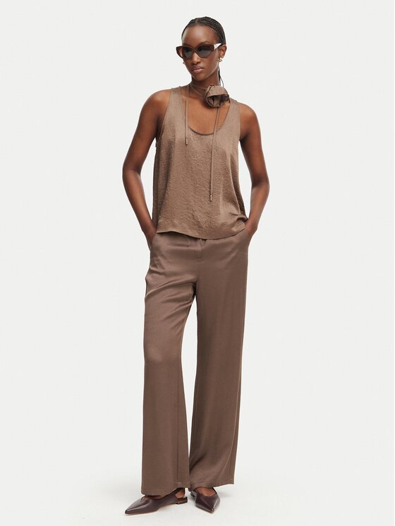 Marella Marella Top Apogeo 2613161045 Marrón Regular Fit
