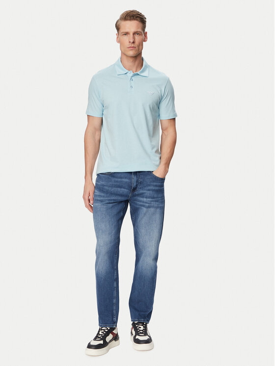 Emporio Armani Emporio Armani Polo EM000571 AF20424 U9242 Azul Regular Fit