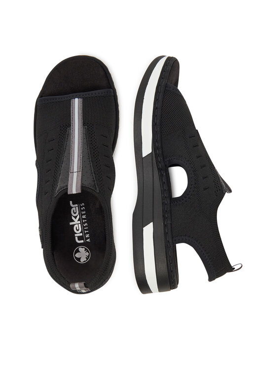 Rieker Sandali Rieker V59B5-00 Nero