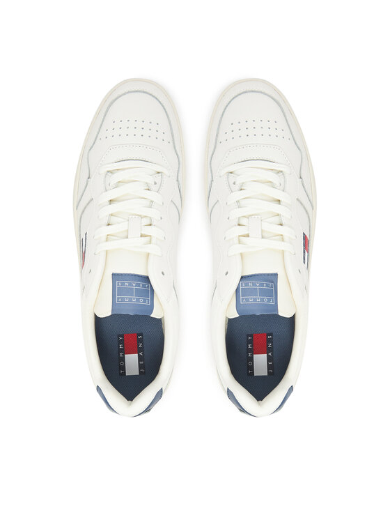 Tommy Jeans Tenisice Tommy Jeans (New)Tjm Cupsole Leather Ess EM0EM01443 Bijela