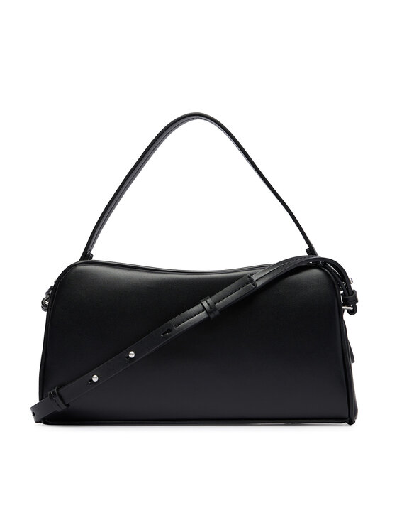 Calvin Klein Geantă Calvin Klein Emblem Trio Top Handle Camera Ba LV04F3370G Negru