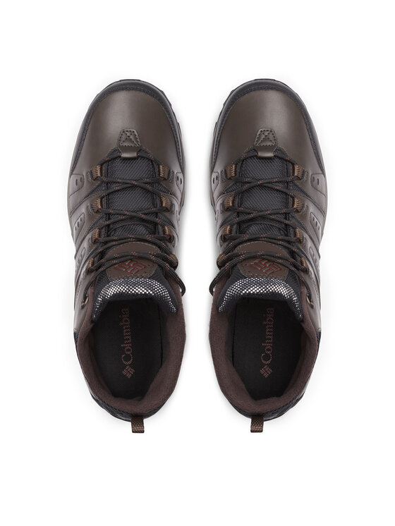Columbia Trekingová obuv Columbia Woodburn II Chukka Wp Omni-Heat 2105171 Hnedá