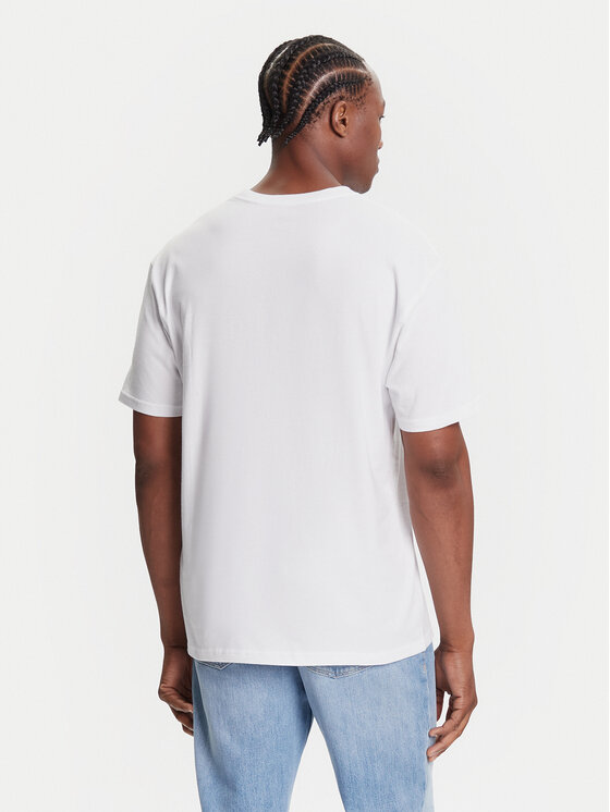Quiksilver Quiksilver Camiseta Dna Clicker Tee EQYZT08207 Blanco Comfort Fit