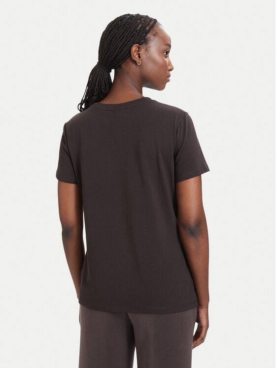 Guess Guess Camiseta V4YI09 J1314 Marrón oscuro Regular Fit