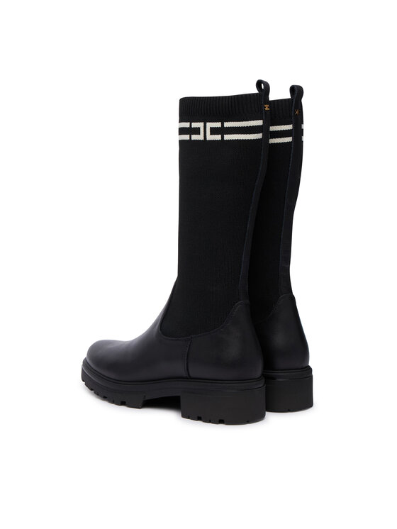 Elisabetta Franchi Botki Elisabetta Franchi F4A6-E0731-1316 Czarny