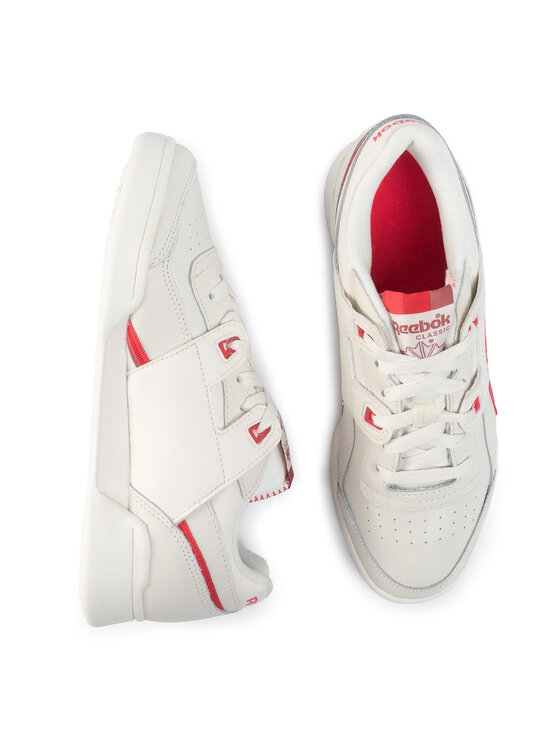 Reebok Sneakersy Reebok Workout Lo Plus DV6600 Biela