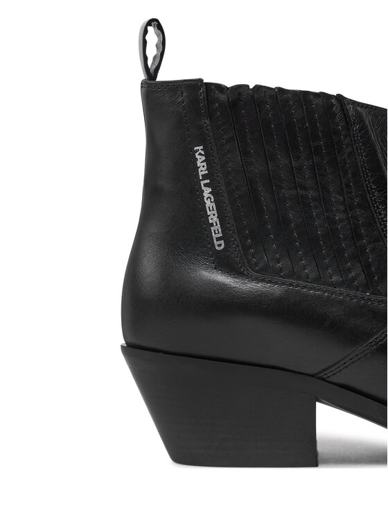 KARL LAGERFELD Ботильйони KARL LAGERFELD KL33244 Чорний