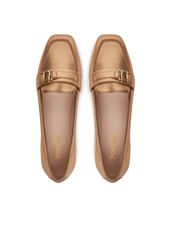 Pollini Лофери Pollini PA10121C0MPE0900 Золотий