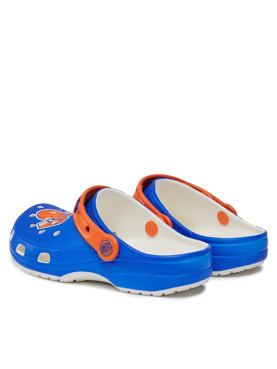 Crocs Natikači Crocs Crocs Classic Nba New York Knicks Clog 208862 Bela