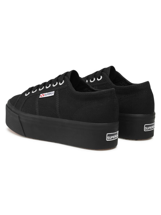 Superga Πάνινα παπούτσια Superga 2790 Cotw Linea Up And Down S9111LW Μαύρο