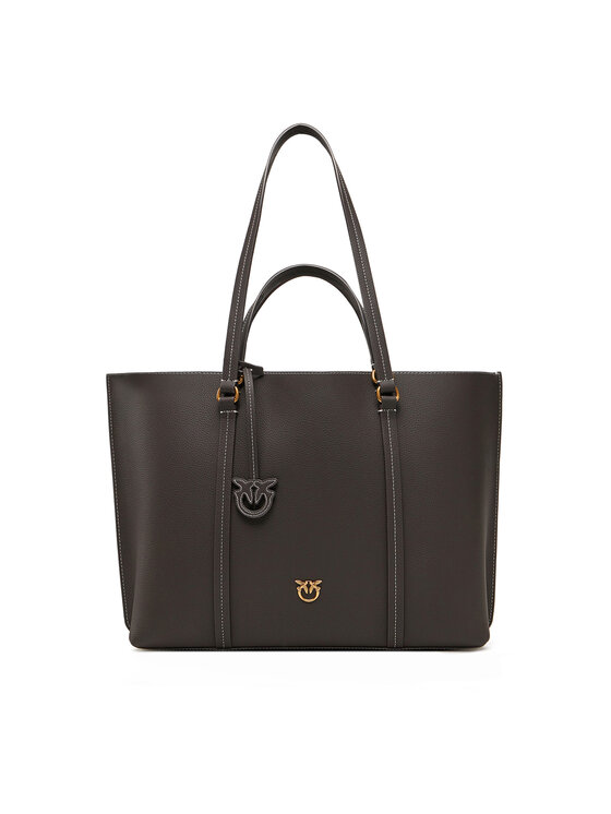 PINKO Torebka PINKO Carrie Shopper Big AI 24-25 PLTT 102832 A1LF Brązowy