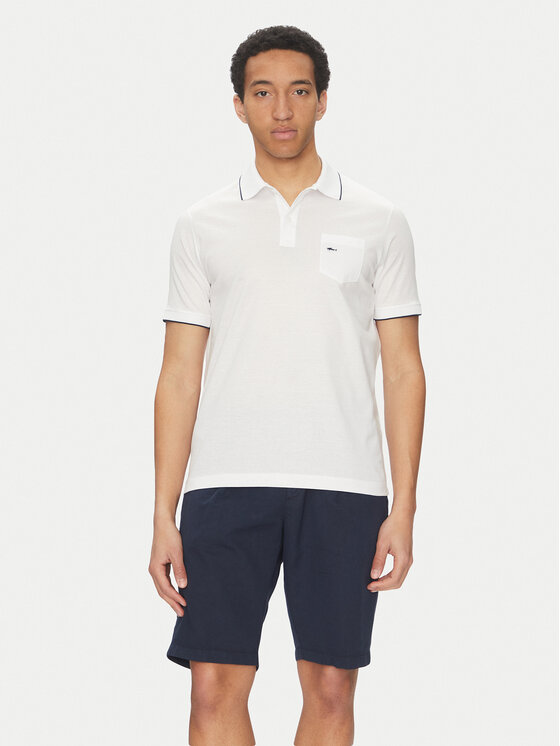 Paul&Shark Paul&Shark Поло 25411209 Білий Regular Fit
