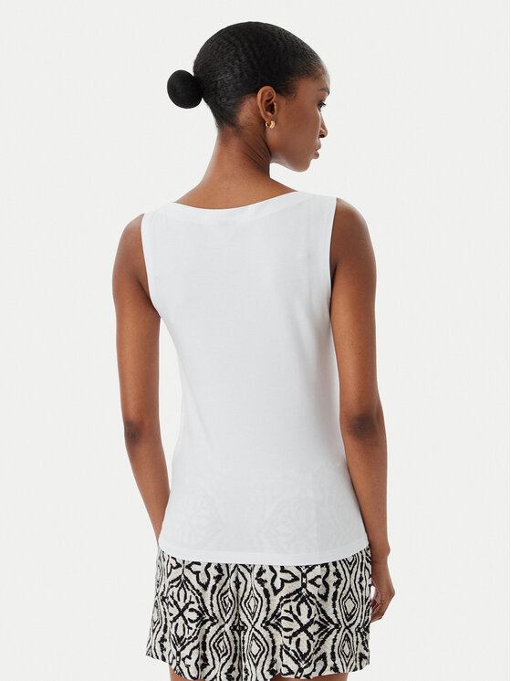 Vero Moda Vero Moda Top Panda 10314416 Blanco Slim Fit