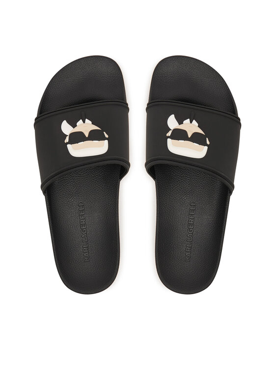 KARL LAGERFELD Шльопанці KARL LAGERFELD Kondo II KL70005C Чорний