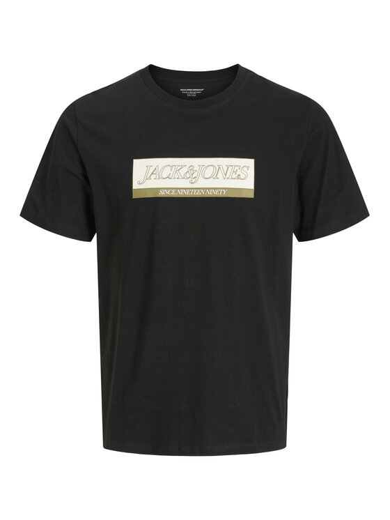 Jack & Jones Jack & Jones Camiseta Rinwood 12283628 Negro Regular Fit